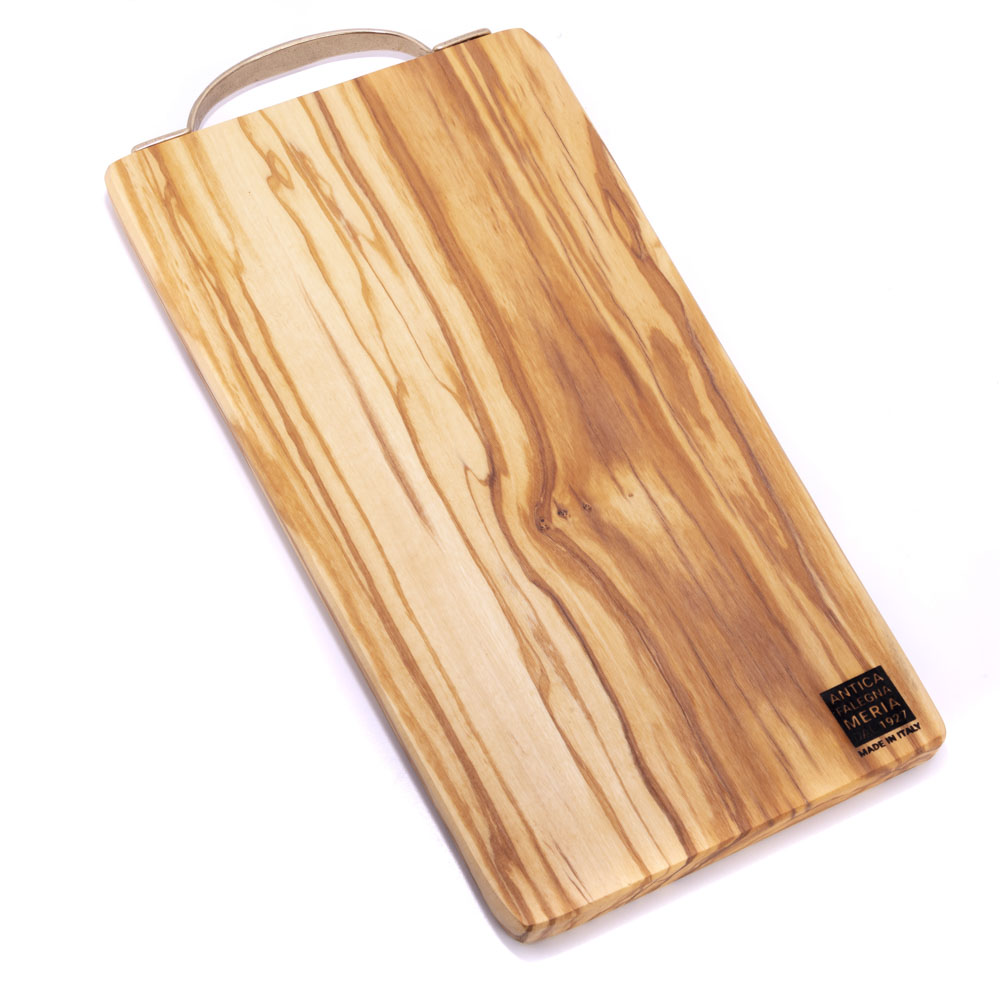 Tagliere professionale in legno con maniglia originale Made in